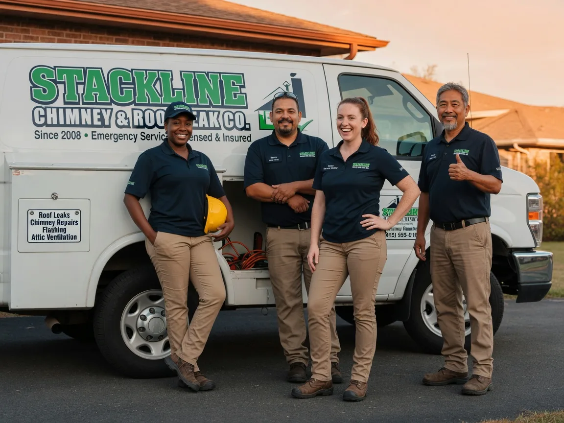 Chimney flashing repair company in Lamont, WA
